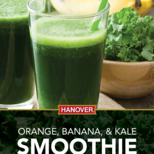 Orange, Banana, and Kale Smoothie