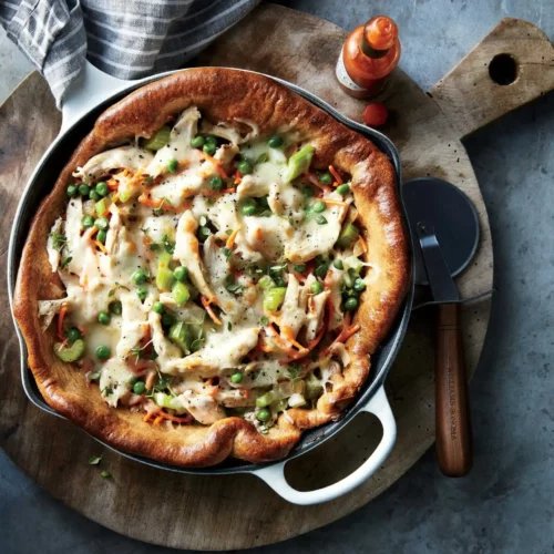 Chicken-Potpie-Skillet-Pizza
