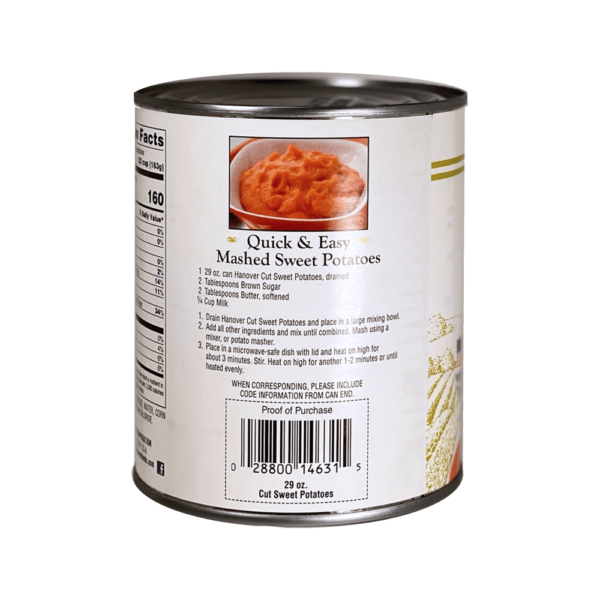 Hanover Cut Sweet Potatoes