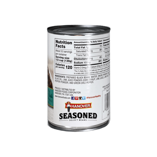 Seasoned Select Beans Cuban Style Black Beans