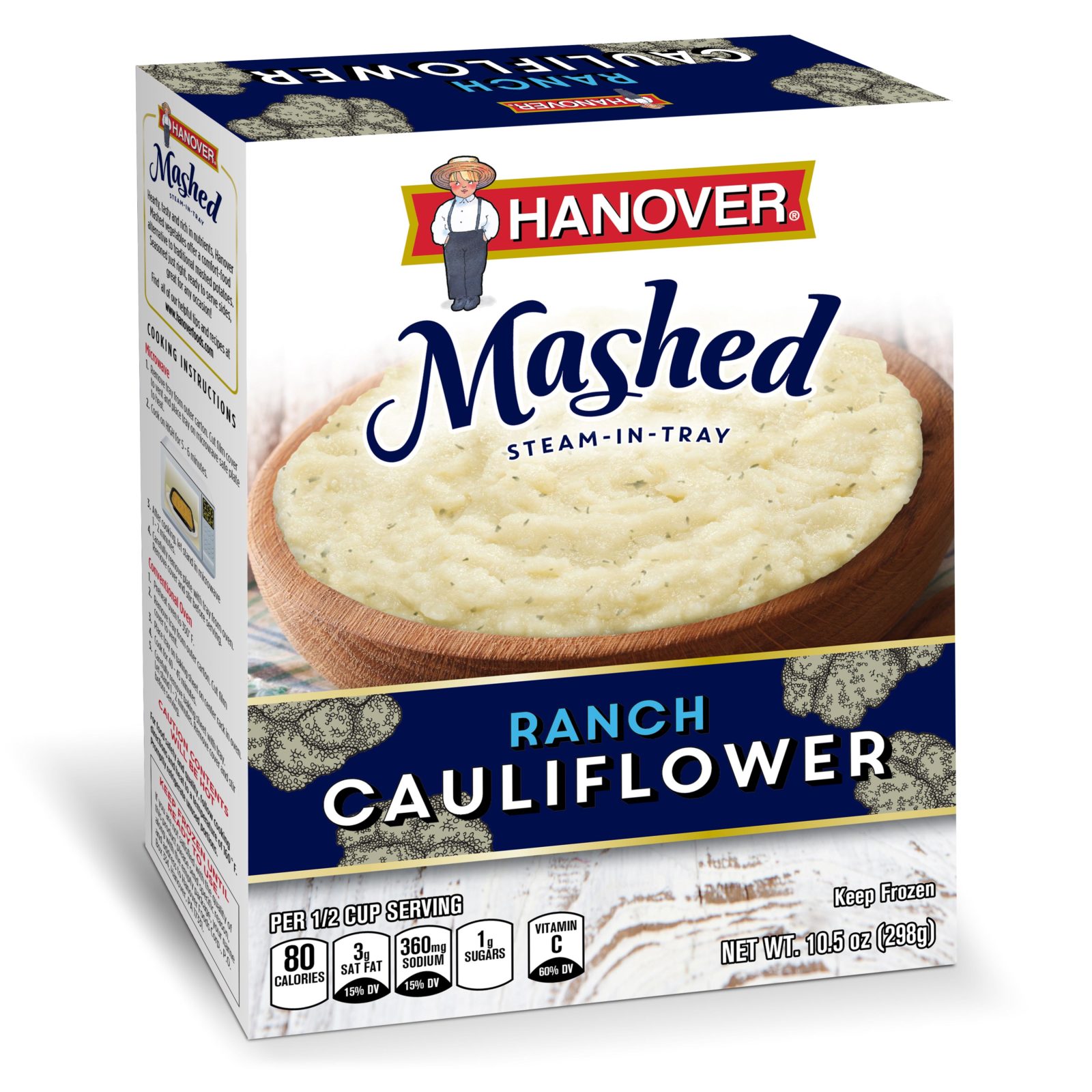 Mashed Ranch Cauliflower