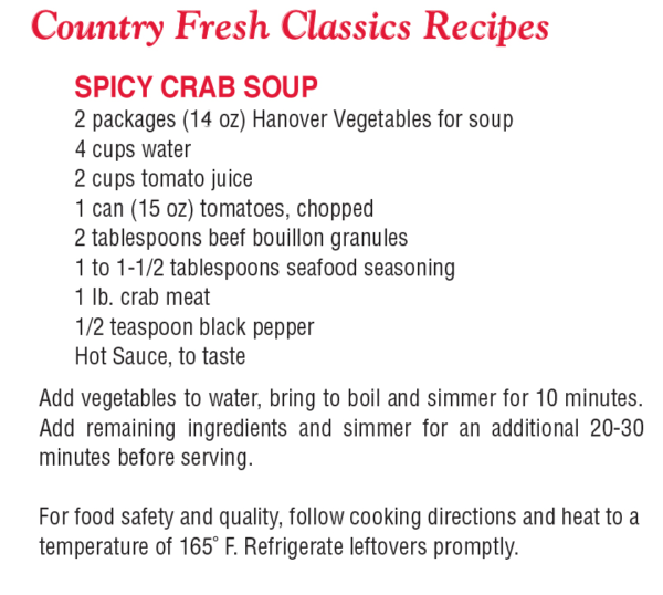 Country Fresh Classics recipes