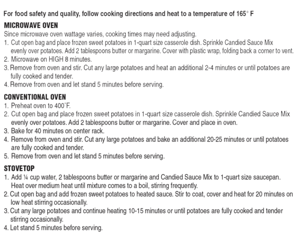 Food safety steps