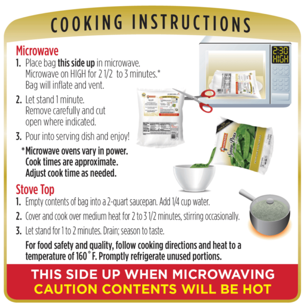 Cooking instructions