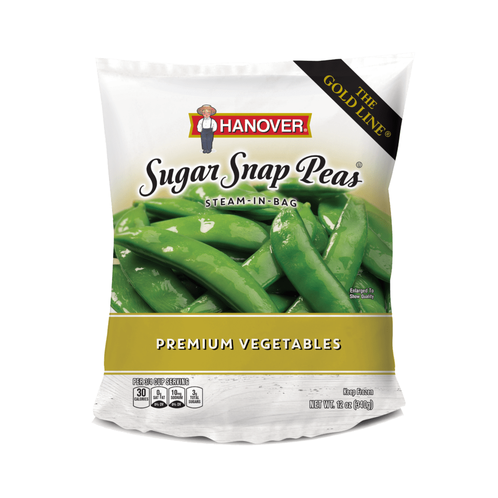 Hanover-Gold-Line-Sugar-Snap-Peas-12oz-28800-29060-5-rendering-side-01-transparent-e1601898755324 Sugar Snap Peas