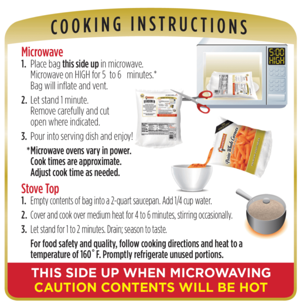 cooking instructions