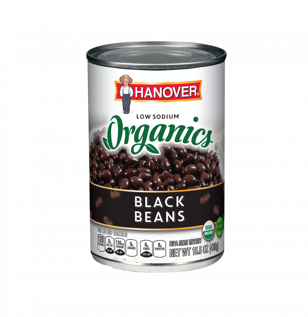 Organics Black Beans Low Sodium