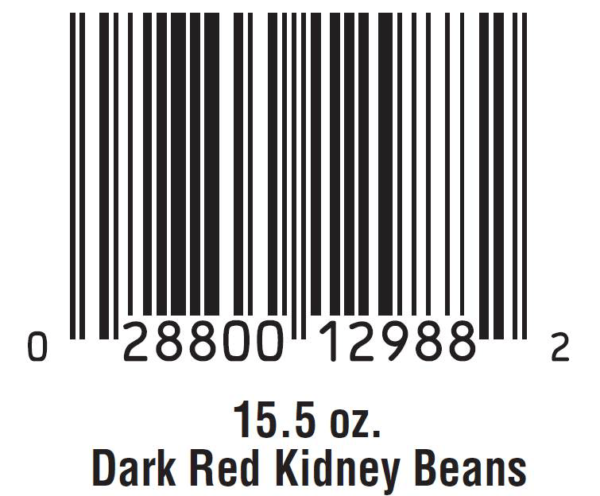 Organics Dark Red Kidney Beans Low Sodium