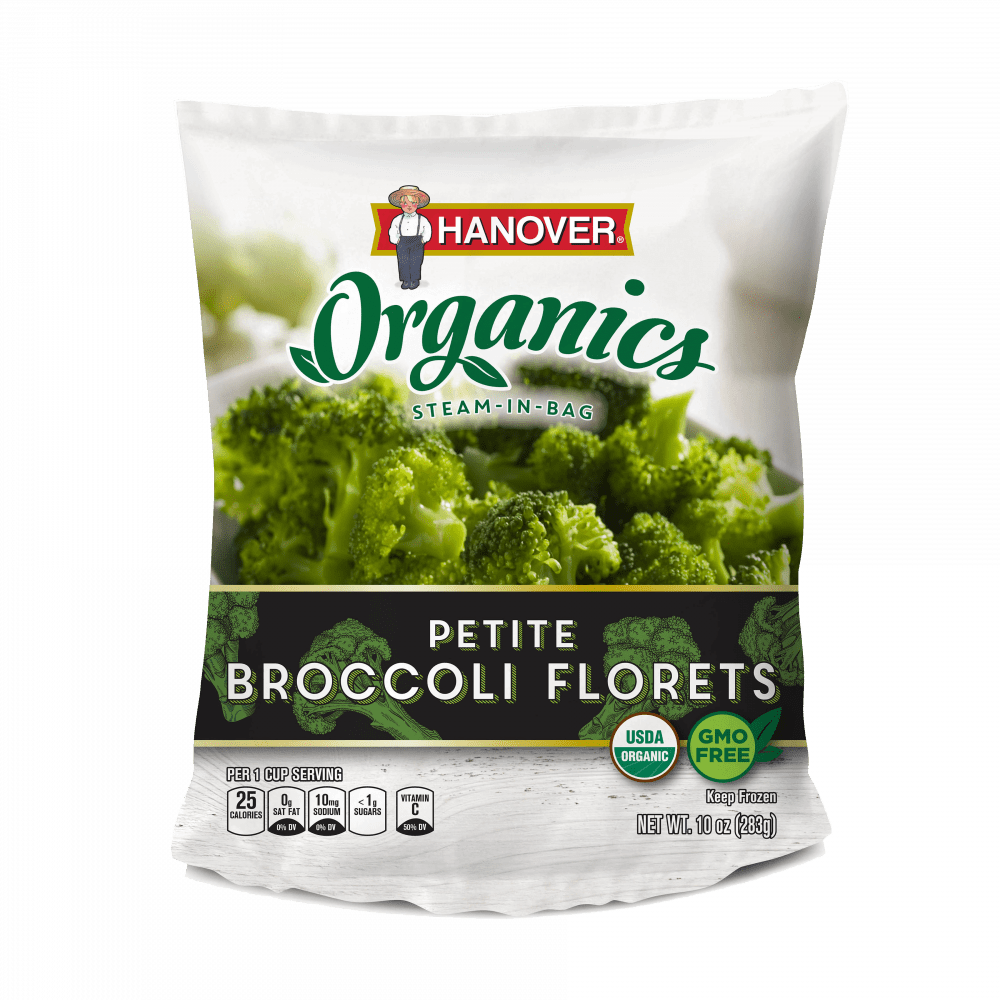 Hanover-Organics-Petite-Broccoli-Florets-10oz-frzn-28800-28084-2-rendering-side-01-transparent-e1600780037142 Organics Petite Broccoli Florets