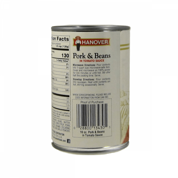 Hanover Pork and Beans