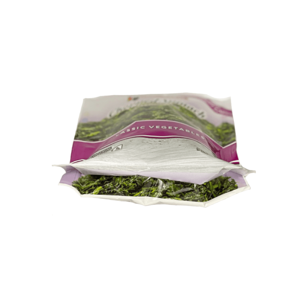 Purple Line Chopped Spinach