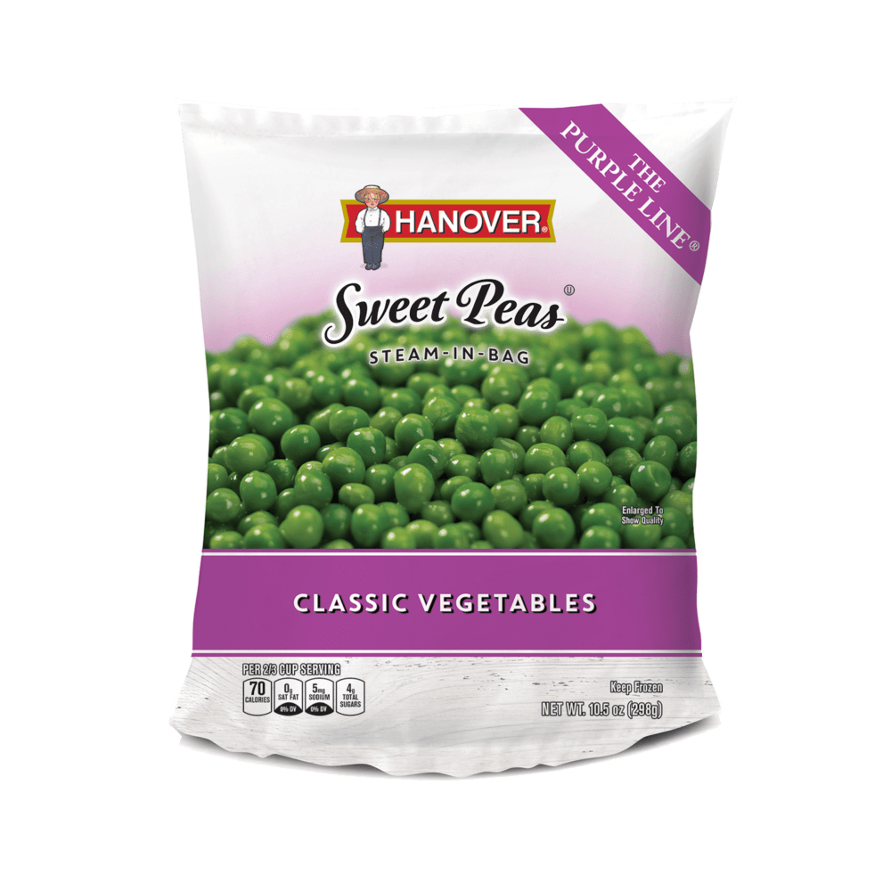 Purple Line Sweet Peas