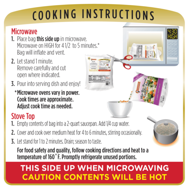 Cooking instructions