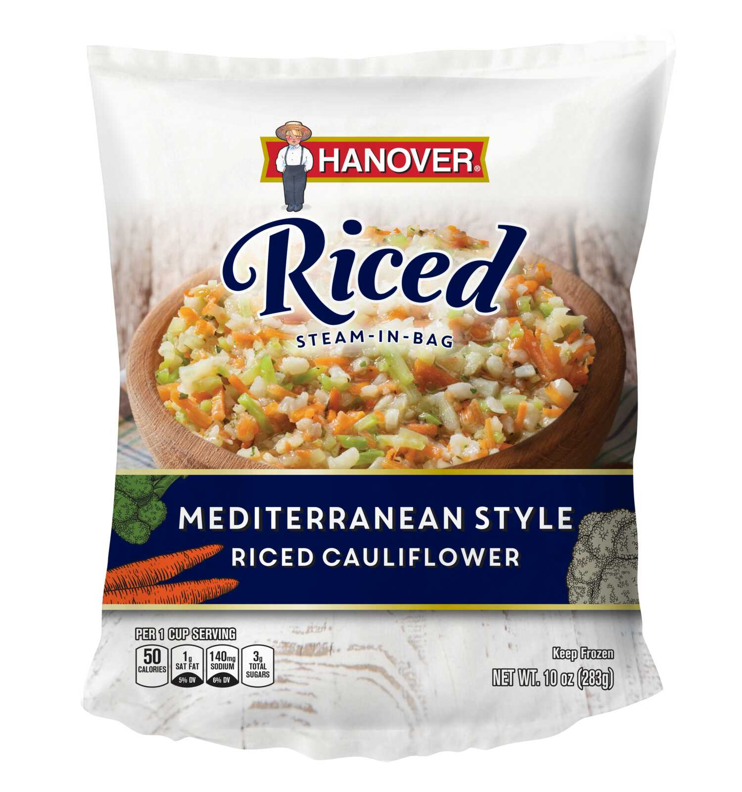 Hanover-Riced-Cauliflower-Mediterranean-Style-10oz-28800-27749-1-image Mediterranean Style Riced Cauliflower