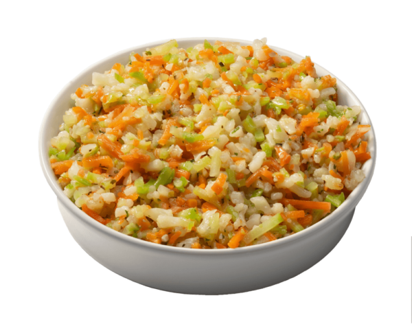 Mediterranean Style Riced Cauliflower