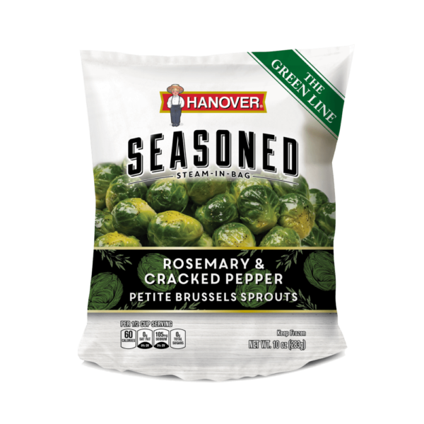 Rosemary and Cracked Pepper Petite Brussels Sprouts