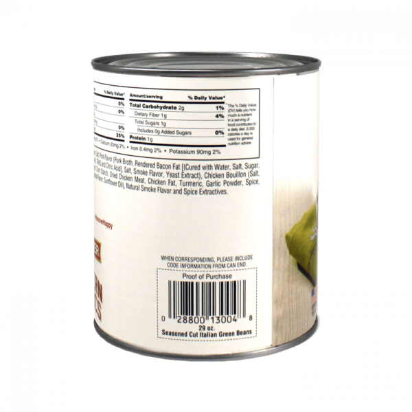 Seasoned Southern Classics Italian Cut Green Beans