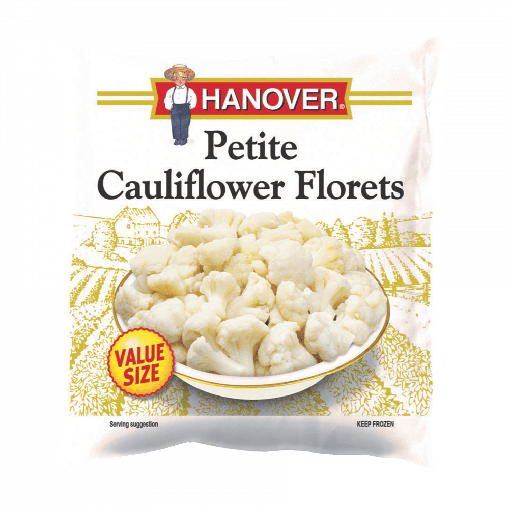 Hanover-Value-Line-Petite-Cauliflower-Florets-33oz-28800-29405-4-rendering-side-01-transparent-e1600708660377 Petite Cauliflower Florets