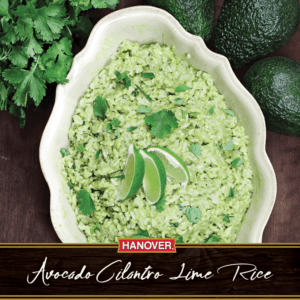 Avocado Cilantro Lime Cauliflower Rice