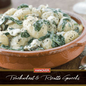 Buckwheat & Ricotta Gnocchi