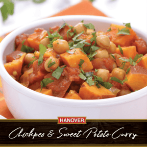 Chickpea & Sweet Potato Curry