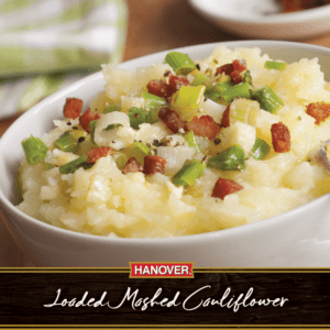 Loaded Mashed Cauliflower