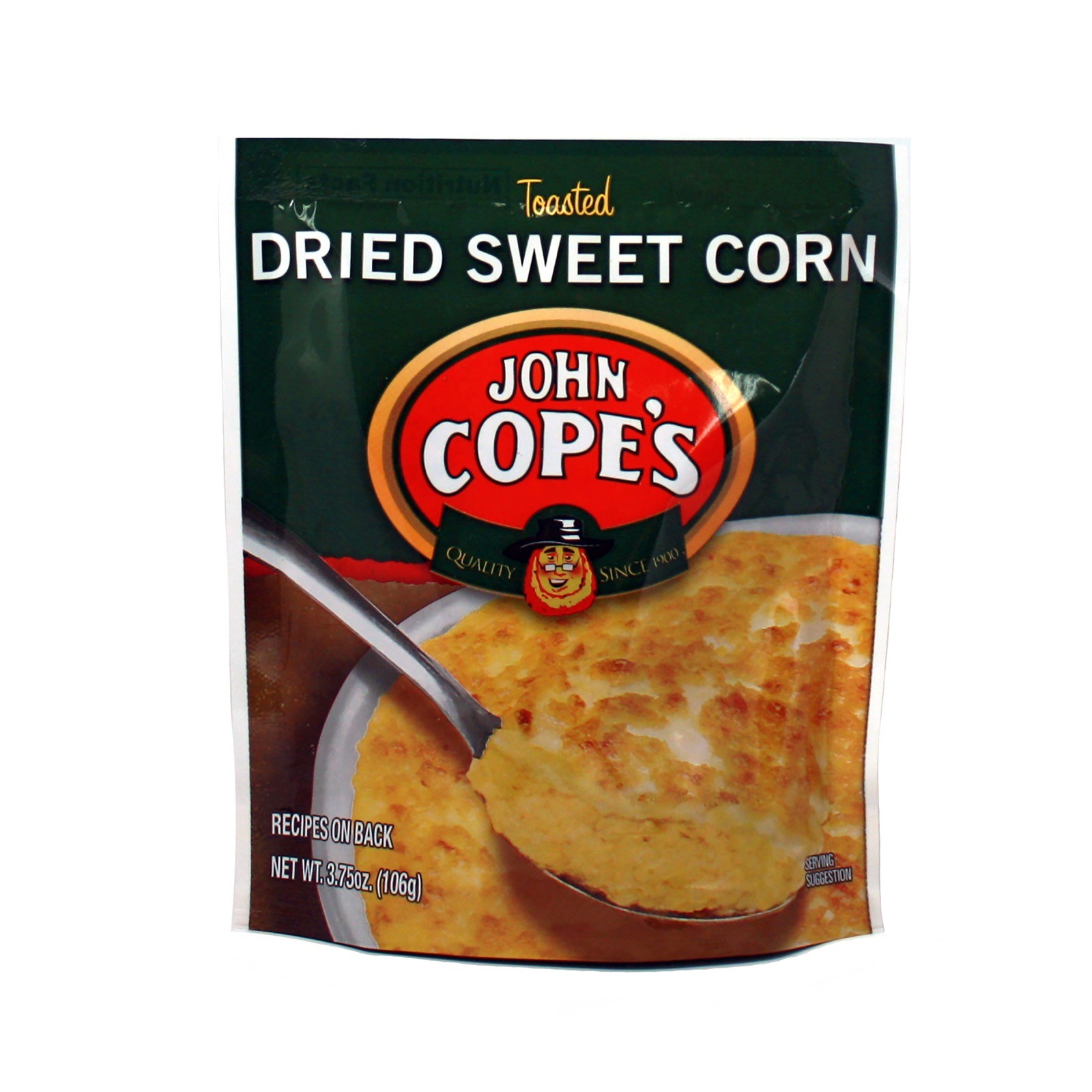 Copes Dried Sweet Corn 3.75oz 41183-00170-5 image side 01 Copes Dried Sweet Corn 3.75oz 41183-00170-5 image side 01