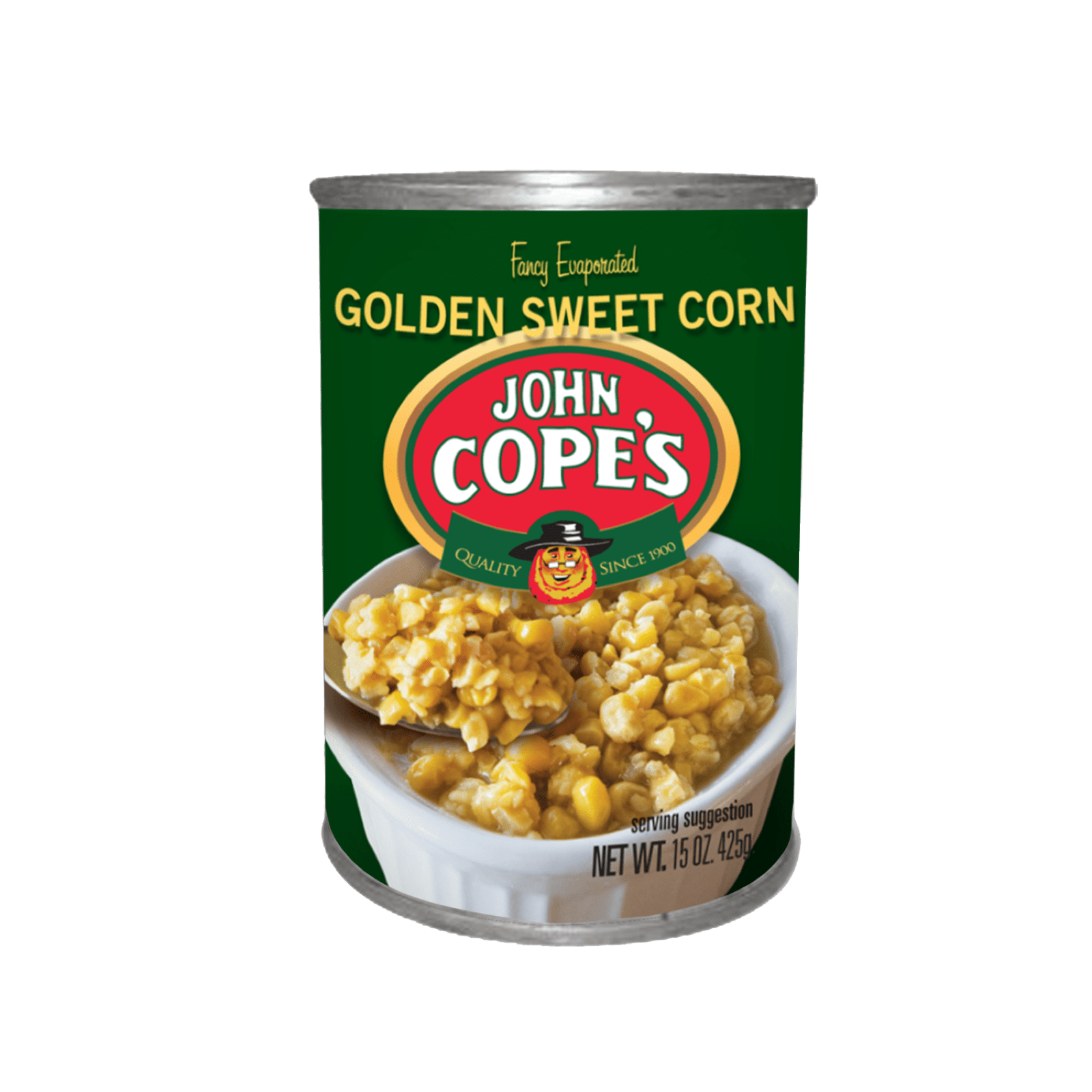 JOHN COPES 15OZ GOLDEN SWEET CORN 41183-00323-5 JOHN COPES 15OZ GOLDEN SWEET CORN 41183-00323-5